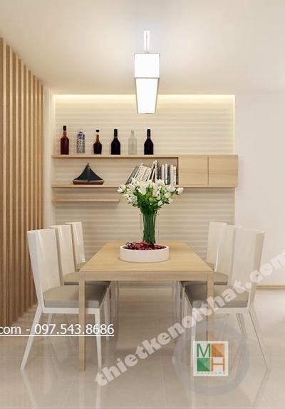 Thiết kế nội thất chung cư cao cấp Golden Palace Mễ Trì - Căn 01
