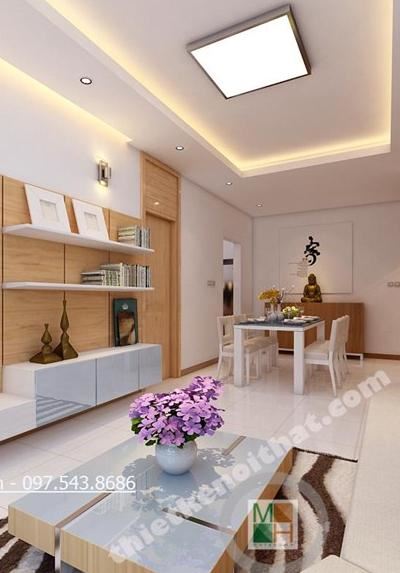 Thiết kế nội thất chung cư cao cấp tại Golden Palace- Anh Dũng 