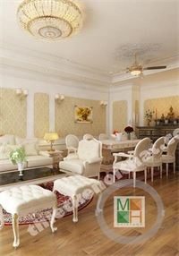 Thiết kế nội thất chung cư Tân cổ điển tại TimesCity-Chị Hà Anh