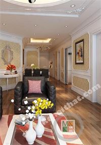 Thiết kế nội thất chung cư tân cổ điển tại TimesCity  - chị Trang