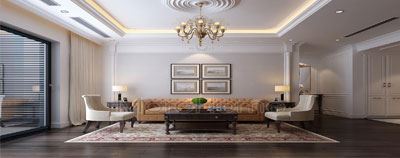 Thiết kế thi công chung cư Goldmark City - Chị Hạnh