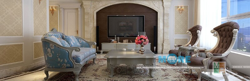 Mẫu sofa tân cổ điển đẹp